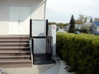 AmeriGlide Atlas Vertical Platform Lift - Commercial
