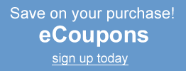 Signup for Ecoupons and Save Money
