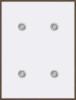 4 Recessed LED Lights