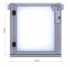 42" Upper Gate - Solid Aluminum